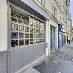 Bright Charming Modern Studio By Dreamy Canal St Martin 10eme Metro Goncourt Appartement Paris
